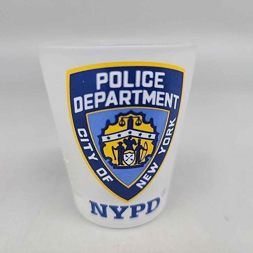 NYPD City Of New York Police Department Shot Glass 2006